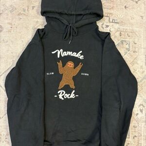 Black Hoodie with Dancing Sloth